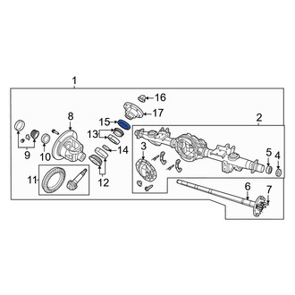 Ram OE - Rear Differential Pinion Seal