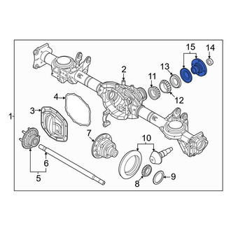 Ram OE - Rear Drive Shaft Flange Yoke