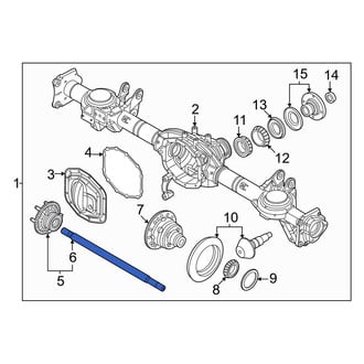 Ram OE - Rear Right Drive Axle Shaft