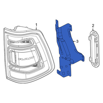 Ram OE - Right Tail Light Bracket