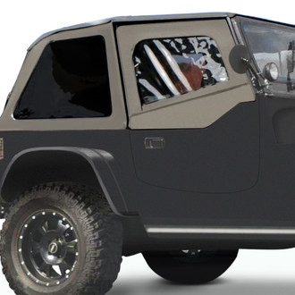 Rampage® - Black Diamond Frameless Soft Top Kit