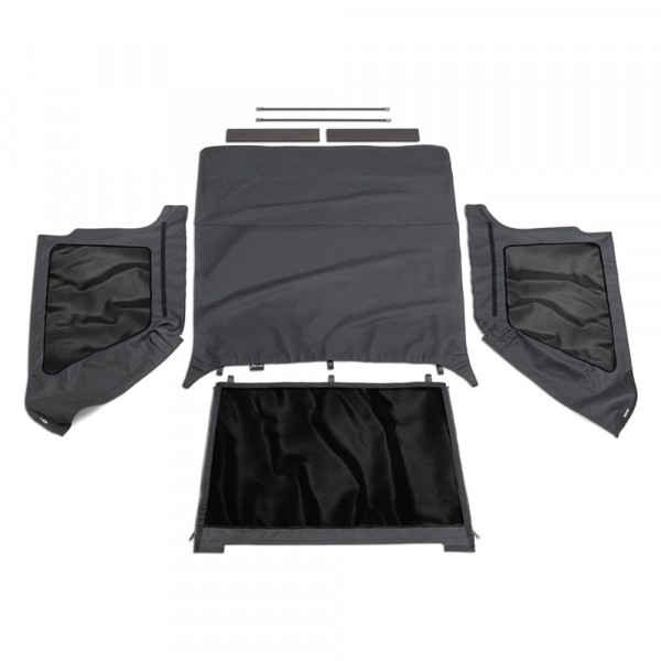 Rampage® 109735 - Black Diamond Frameless Soft Top Kit