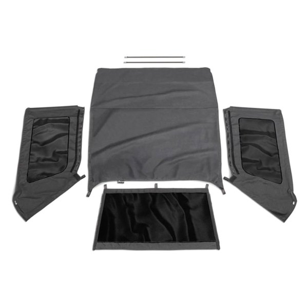 Rampage® 109935 Black Diamond Frameless Trail Soft Top