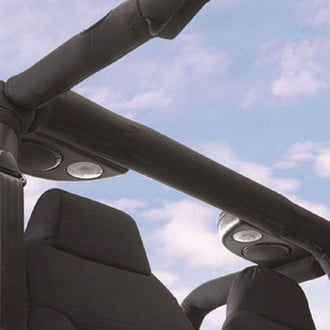 Rampage® - Black Diamond Roll Bar Pad and Cover Kit