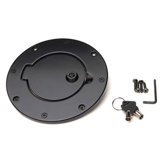 Rampage® - Locking Black Powder Coat Fuel Door