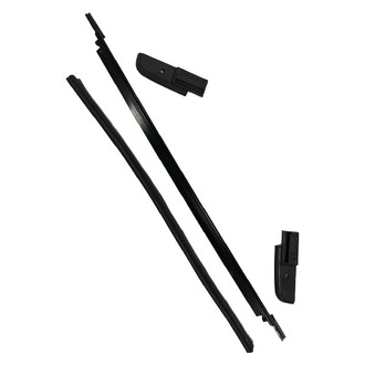 Rampage® - Black Tailgate Tonneau Bar Kit