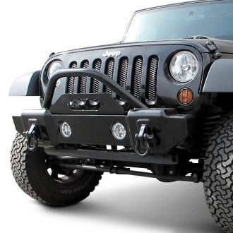 2014 Jeep Wrangler Custom 4x4 Off-Road Steel Bumpers – CARiD.com