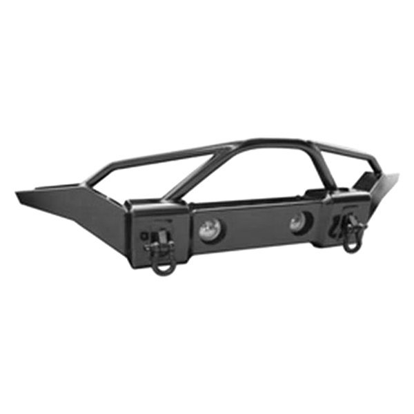 Rampage® - Recovery Full Width Front HD Textured Black Bumper