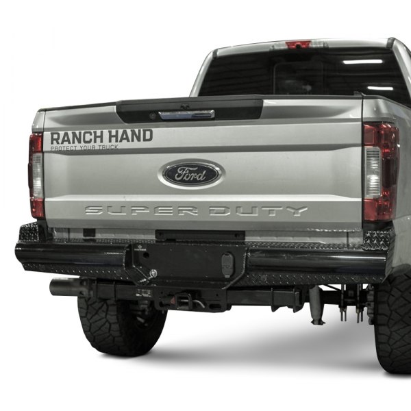 Ranch Hand® - Legend Series Full Width Rear HD Black Powder Coated Bumper 