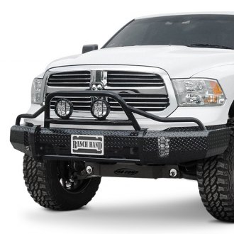 2017 Ram 1500 Custom 4x4 Off-Road Steel Bumpers – CARiD.com