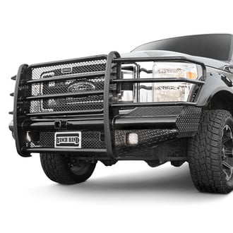 Ranch Hand® - Legend Series Full Width Black Powder Coated Front HD Bumper with Full Grille Guard