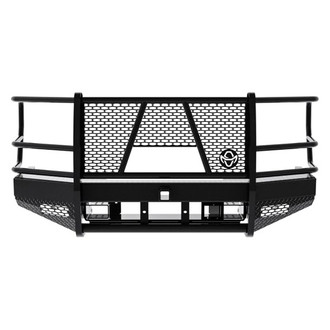 Ranch Hand® - Sport Series Full Width Black Powder Coated Front Winch HD Bumper with Full Grille Guard
