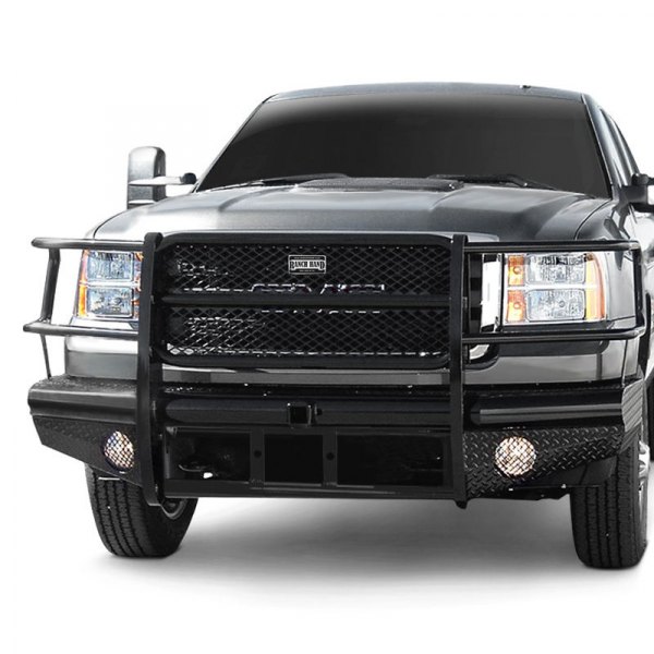 Ranch Hand® - Sport Series Full Width Front HD Black Powder Coated Bumper