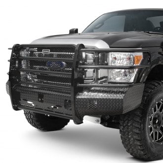 2012 Ford F-250 Custom 4x4 Off-Road Steel Bumpers – CARiD.com