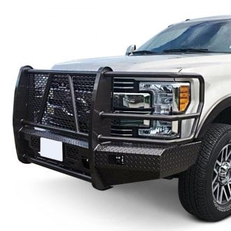 2018 Ford F-350 Custom 4x4 Off-Road Steel Bumpers – CARiD.com