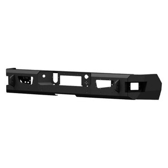 Ranch Hand® - Midnight Series Full Width Matte Black Rear HD Bumper