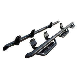 Ranch Hand® - 3" Black Round Nerf Step Bars