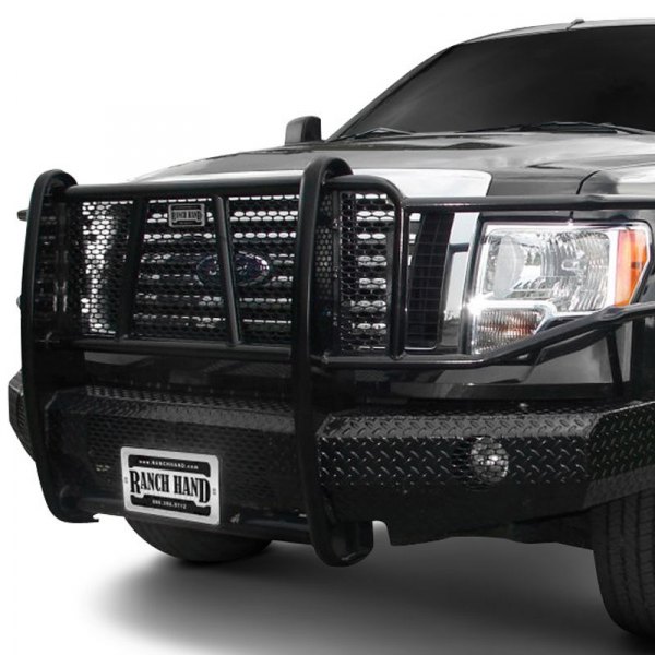 Ranch Hand® - Summit Series Full Width Front HD Tough Black Powder Coated Bumper 