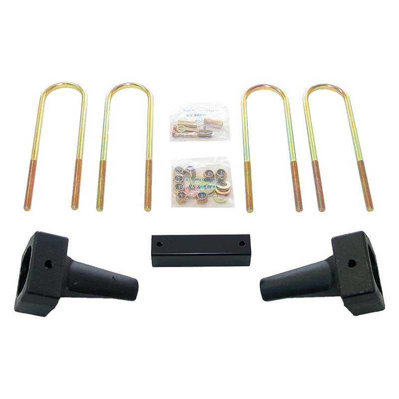 織り柄チェック Rancho RS70901 Suspension Leaf Spring Block Kit 