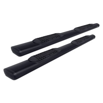 Raptor Series® 2007-0431BT - 5" Slide Track Series Cab Length Black Oval Side Steps