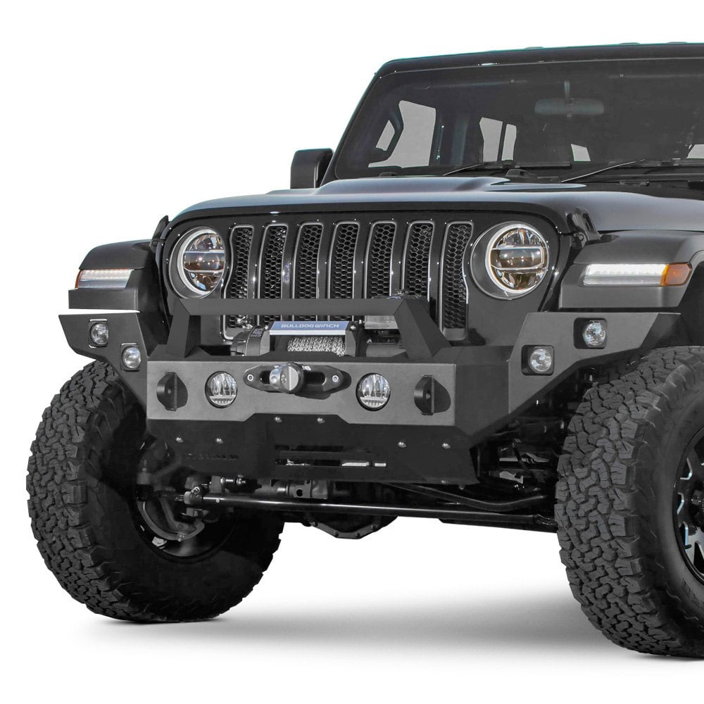 Raptor Series® - Magnum™ Full Width Front Winch HD Bumper with RT ...