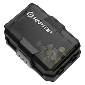 Raptor® - PRO Series ANL Fused Gold Plated 2-Position Power Distribution Block (1 x 0/1 or 4 AWG In, 2 x 4/8 AWG Out)