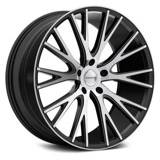 RAVETTI® - M12 Satin Black with Machined Face