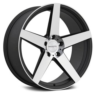 RAVETTI® - M13 Satin Black with Machined Face
