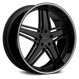 RAVETTI® - M6 Black with Machined Pinstripe