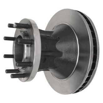 Raybestos® - R-Line™ Plain Vented Front Brake Rotor and Hub Assembly