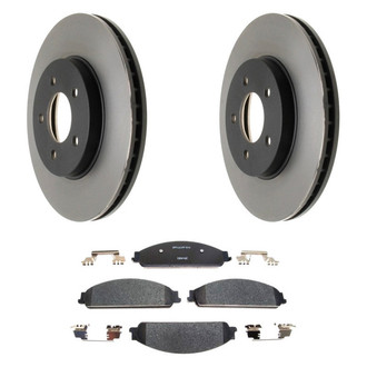 Raybestos® - R-Line™ 1-Piece Brake Kit with Ceramic Brake Pads