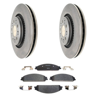 Raybestos® - R-Line™ Plain Front Brake Kit with Ceramic Pads