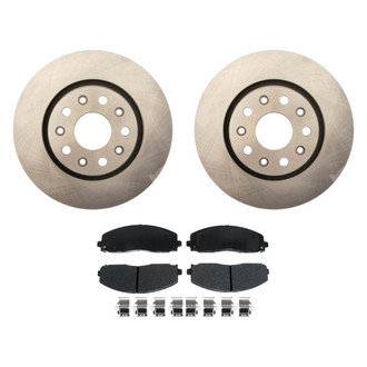 Raybestos® - R-Line™ 1-Piece Brake Kit with Ceramic Brake Pads