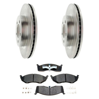 Raybestos® - R-Line™ Plain Front Brake Kit with Ceramic Pads