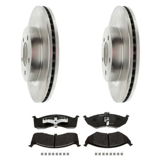 Raybestos® - R-Line™ Plain Brake Kit with Semi-Metallic Pads