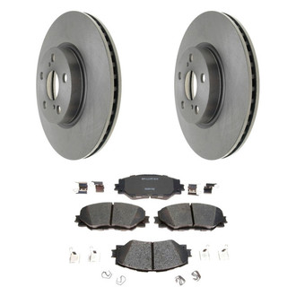 Raybestos® BNDL-1269-31017272 - R-Line™ Plain Front Brake Kit with Ceramic Pads