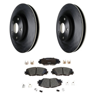 Raybestos® - R-Line™ 1-Piece Brake Kit with Ceramic Brake Pads