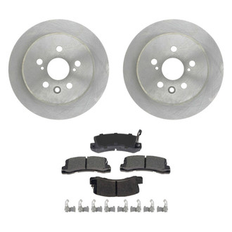 Raybestos® - R-Line™ Rear Brake Kit with Ceramic Pads