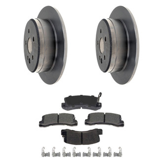 Raybestos® - R-Line™ Rear Brake Kit with Ceramic Pads