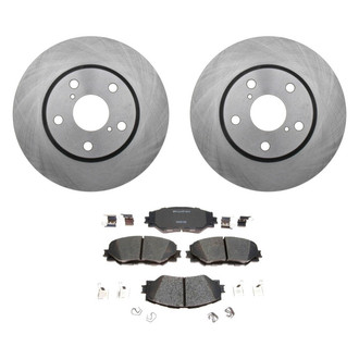Raybestos® BNDL-1269-31017378 - R-Line™ Plain Front Brake Kit with Ceramic Pads