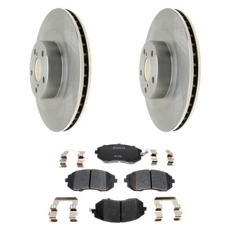 Raybestos® - R-Line™ 1-Piece Brake Kit with Ceramic Brake Pads