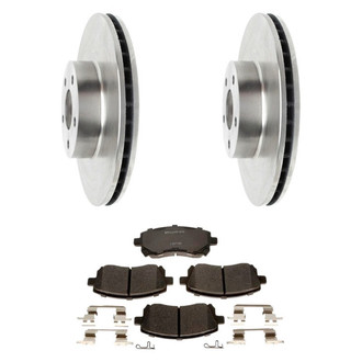 Raybestos® - R-Line™ Plain Front Brake Kit with Ceramic Pads