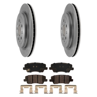 Raybestos® - R-Line™ 1-Piece Brake Kit with Ceramic Brake Pads