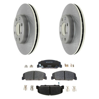 Raybestos® - R-Line™ 1-Piece Brake Kit with Ceramic Brake Pads