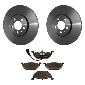 Raybestos® - R-Line™ Plain Front Brake Kit with Ceramic Pads