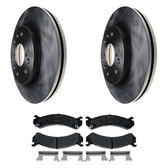 Raybestos® - R-Line™ Plain Front Brake Kit with Ceramic Pads