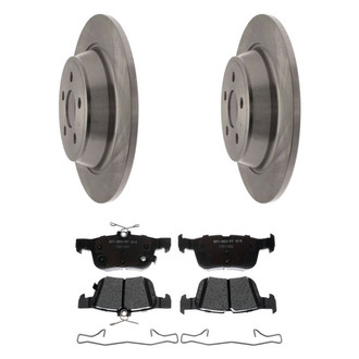 Raybestos® - R-Line™ 1-Piece Brake Kit with Ceramic Brake Pads