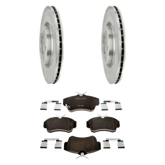 Raybestos® - R-Line™ Plain Brake Kit with Semi-Metallic Pads
