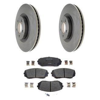 Raybestos® - R-Line™ 1-Piece Brake Kit with Ceramic Brake Pads