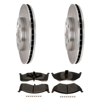 Raybestos® - R-Line™ Plain Front Brake Kit with Ceramic Pads